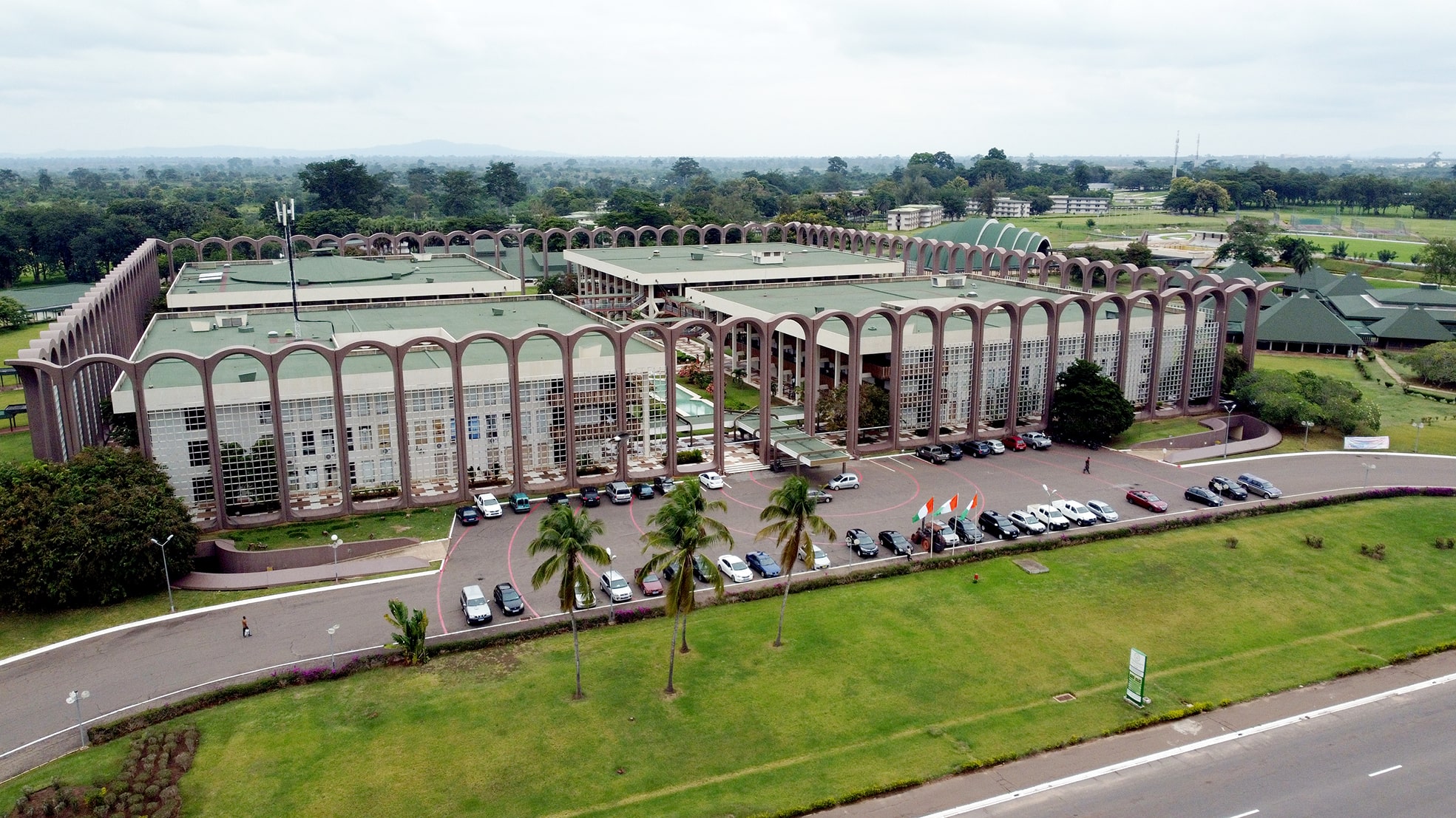 Campus de l'INP-HB à Yamoussoukro
