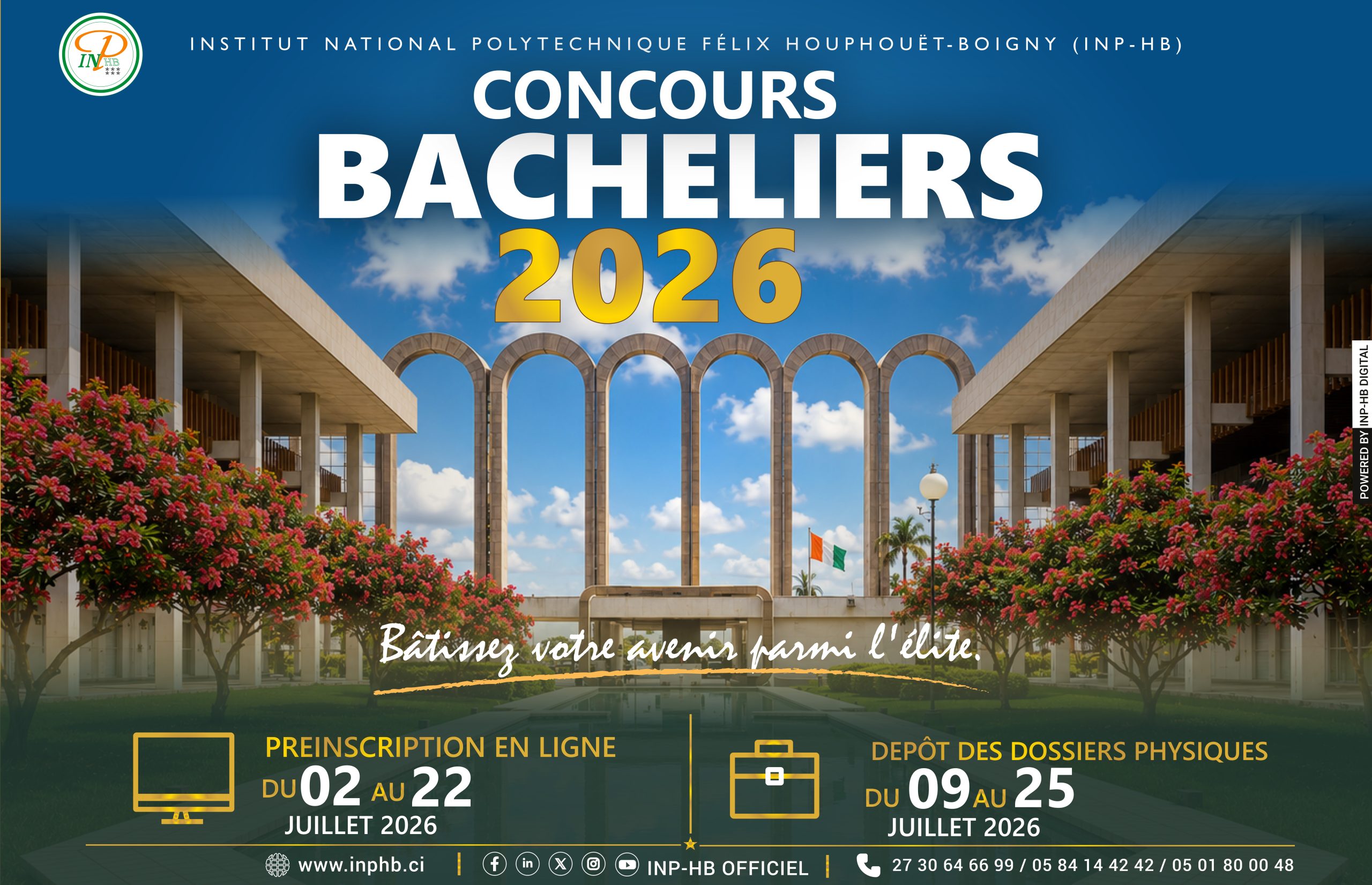 Concours Bacheliers INP-HB 2026